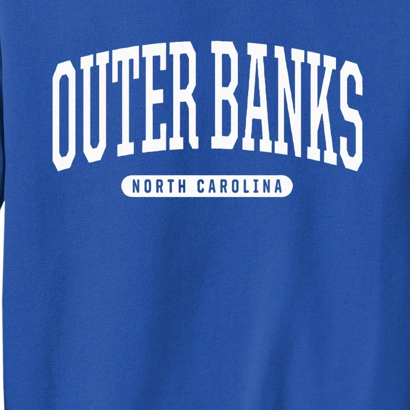 College Style Outer Banks North Carolina Souvenir Gift Tall Sweatshirt