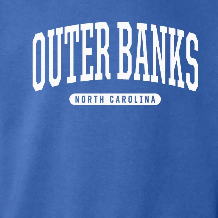 College Style Outer Banks North Carolina Souvenir Gift Toddler Hoodie