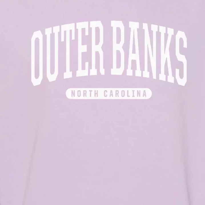 College Style Outer Banks North Carolina Souvenir Gift Garment-Dyed Sweatshirt