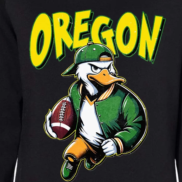 Classic State Of Oregons Football Spirit Evergreen Sports Womens California Wash Sweatshirt