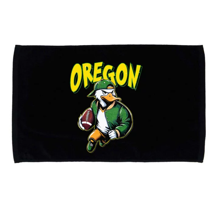 Classic State Of Oregons Football Spirit Evergreen Sports Microfiber Hand Towel