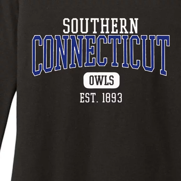 Connecticut State Owls Est. Date Womens CVC Long Sleeve Shirt