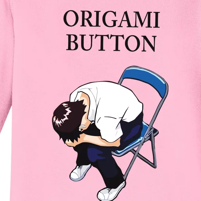 Chair Shinji Origami Button Baby Long Sleeve Bodysuit