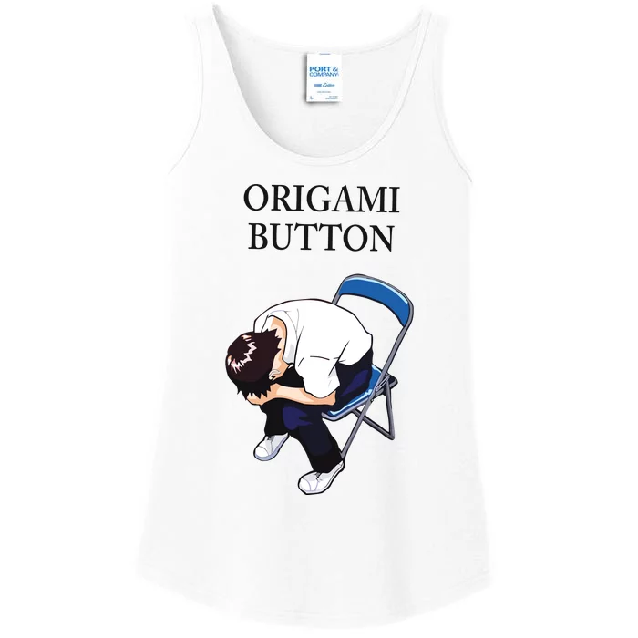 Chair Shinji Origami Button Ladies Essential Tank