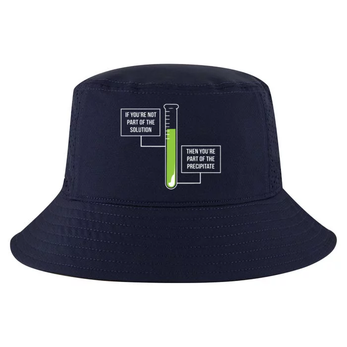 Chemistry Solution Or Precipitate Funny Chemist Cool Comfort Performance Bucket Hat