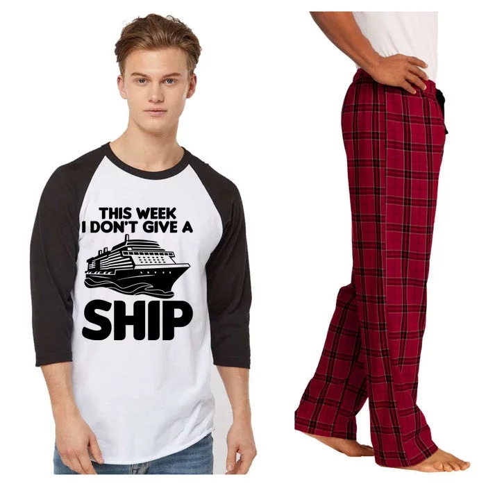 Cruise Ship Outfit Family Cruise Vacation Gift Raglan Sleeve Pajama Set