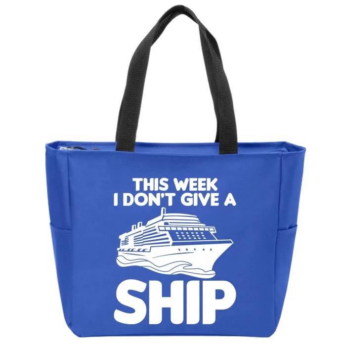 Cruise Ship Outfit Family Cruise Vacation Gift Zip Tote Bag