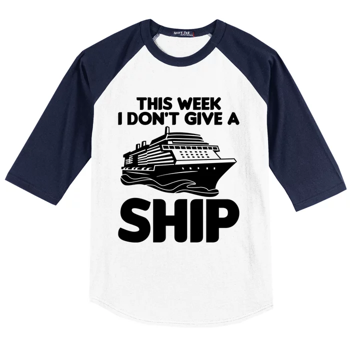 Cruise Ship Outfit Family Cruise Vacation Gift Baseball Sleeve Shirt