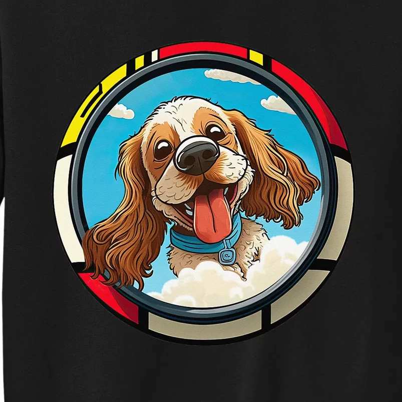 Cocker Spaniel Owner Cartoon of a Cocker Spaniel Tall Sweatshirt