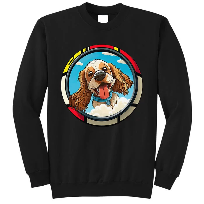 Cocker Spaniel Owner Cartoon of a Cocker Spaniel Tall Sweatshirt