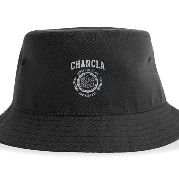 Chancla School Of Moms And Senoras Sustainable Bucket Hat