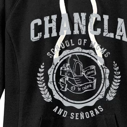 Chancla School Of Moms And Senoras Women's Fleece Hoodie