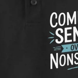 Common Sense Over Nonsense Dry Zone Grid Performance Polo