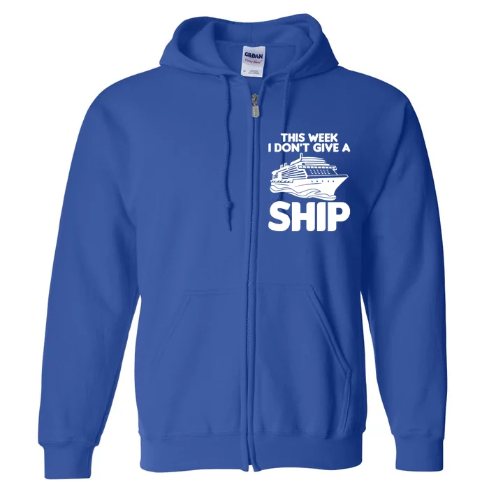 Cruise Ship Outfit Family Cruise Vacation Great Gift Full Zip Hoodie