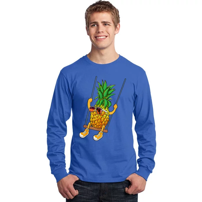 Cute Swinging Pineapple Swinger Tall Long Sleeve T-Shirt