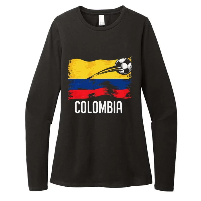 Colombian Souvenirs Products Flag Roots Colombia Womens CVC Long Sleeve Shirt