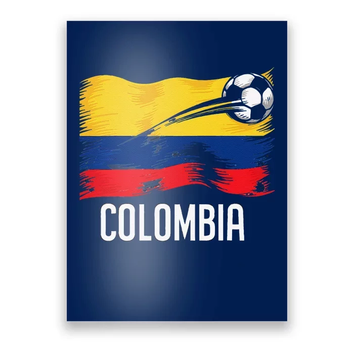 Colombian Souvenirs Products Flag Roots Colombia Poster