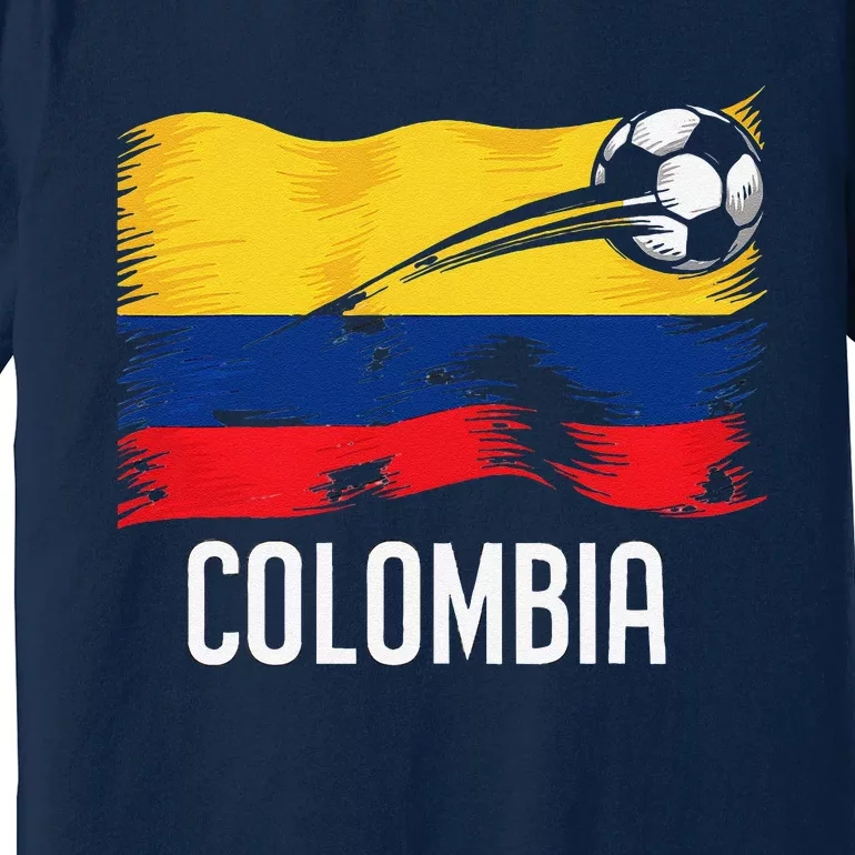 Colombian Souvenirs Products Flag Roots Colombia Premium T-Shirt