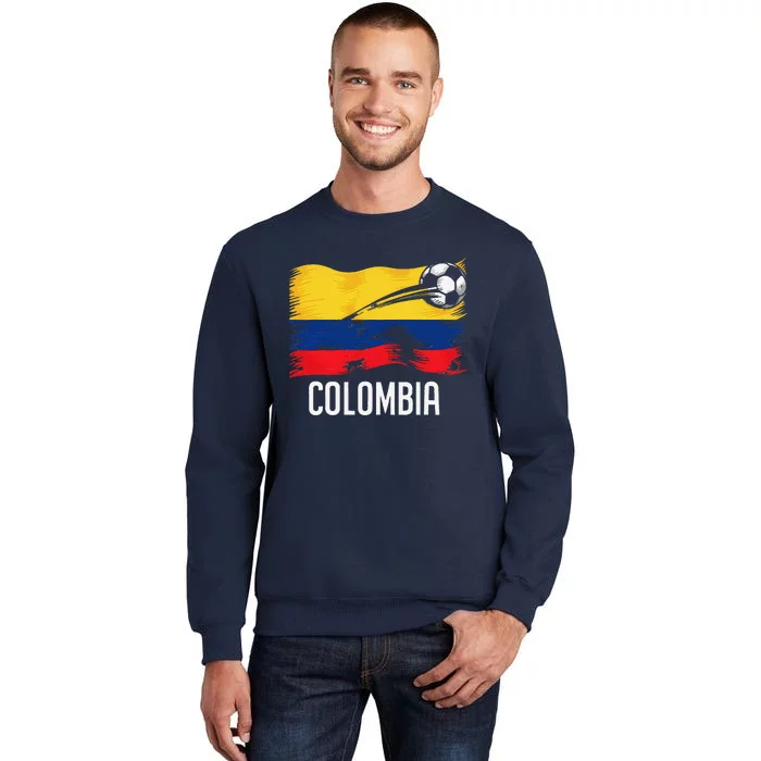 Colombian Souvenirs Products Flag Roots Colombia Tall Sweatshirt