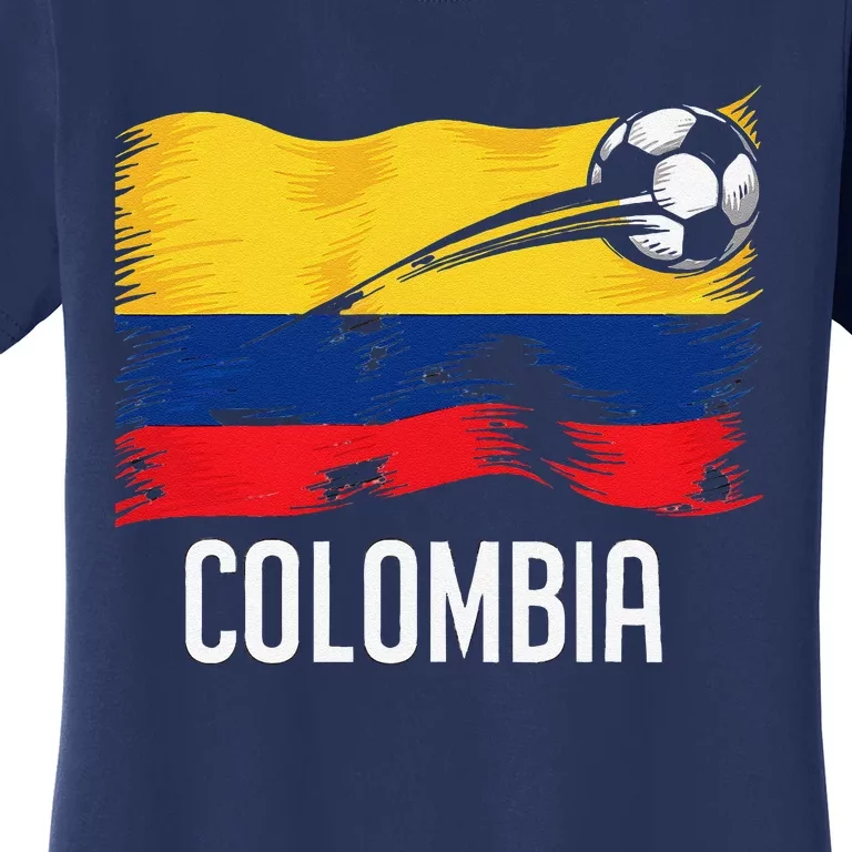 Colombian Souvenirs Products Flag Roots Colombia Women's T-Shirt