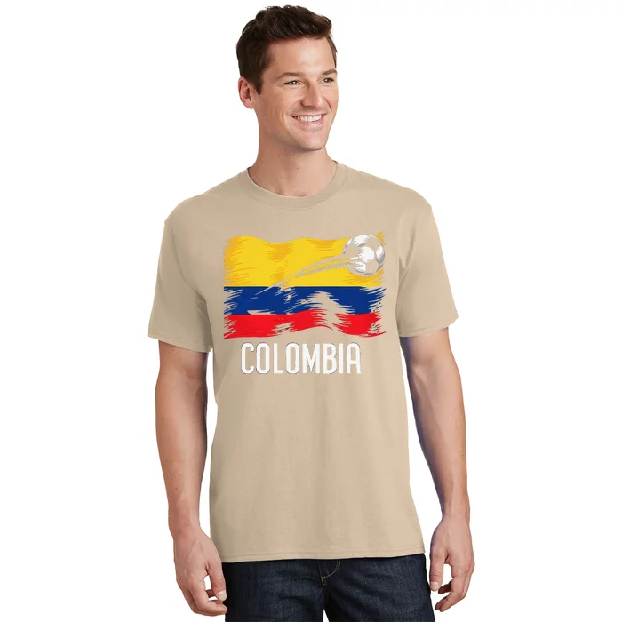 Colombian Souvenirs Products Flag Roots Colombia T-Shirt