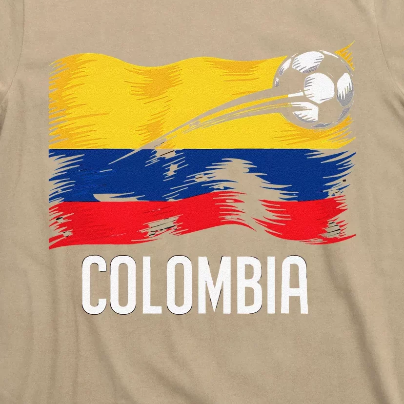 Colombian Souvenirs Products Flag Roots Colombia T-Shirt