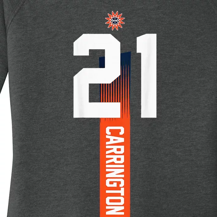 Connecticut Sun Player Women's Perfect Tri Tunic Long Sleeve Shirt