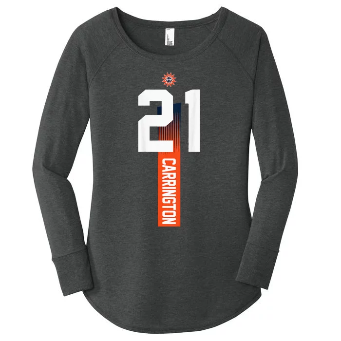 Connecticut Sun Player Women's Perfect Tri Tunic Long Sleeve Shirt