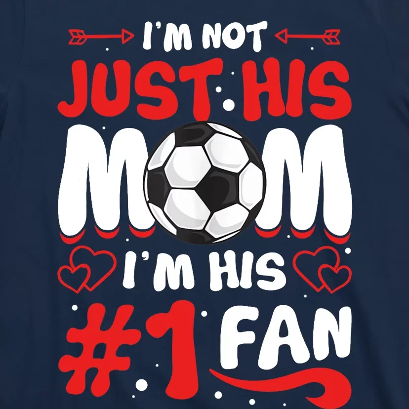 Cute Soccer Player Mom Funny Mother's Day Sport Fan Mom Tank Top T-Shirt