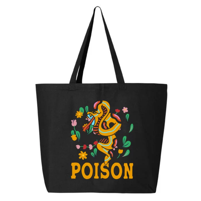 Cobra Snake Poisonous Serpents Lover Snake Handler 25L Jumbo Tote