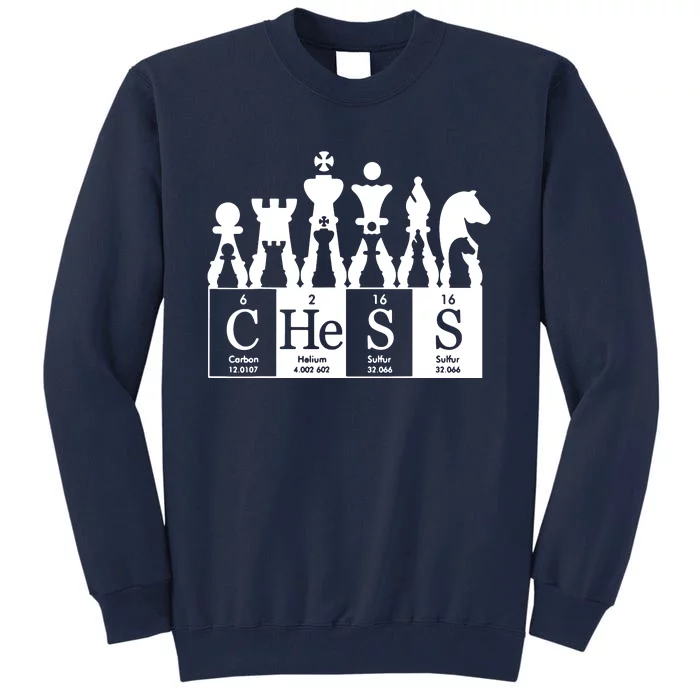 Chess Sets Periodic Table Elements Tall Sweatshirt