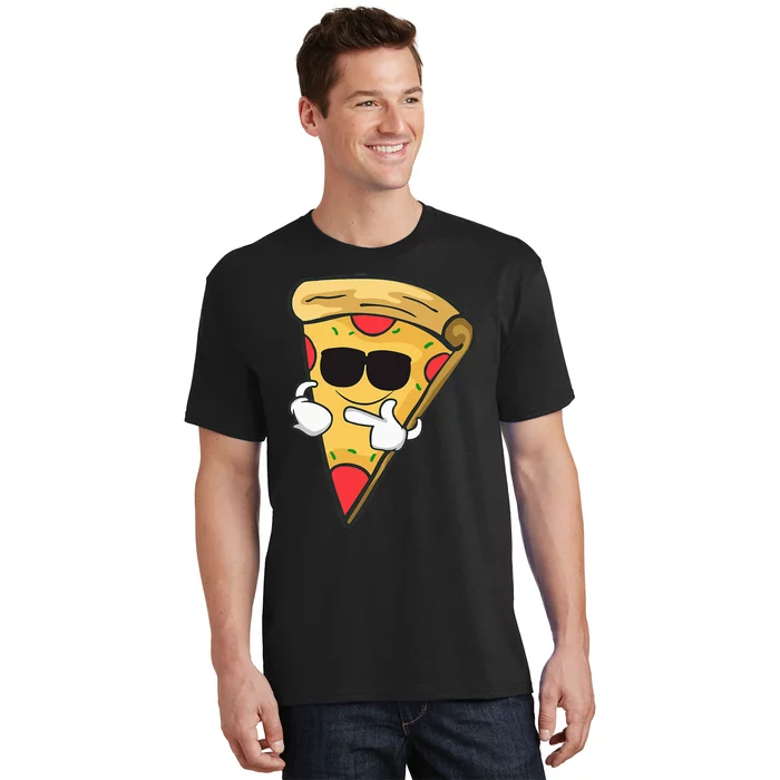 Cool Sunglasses Pizza T-Shirt