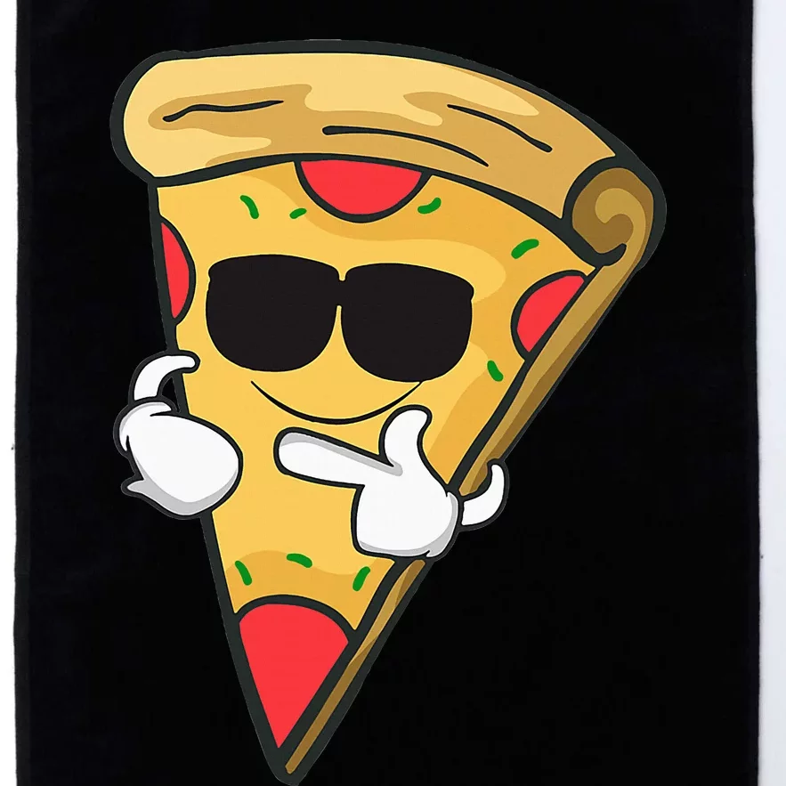 Cool Sunglasses Pizza Platinum Collection Golf Towel