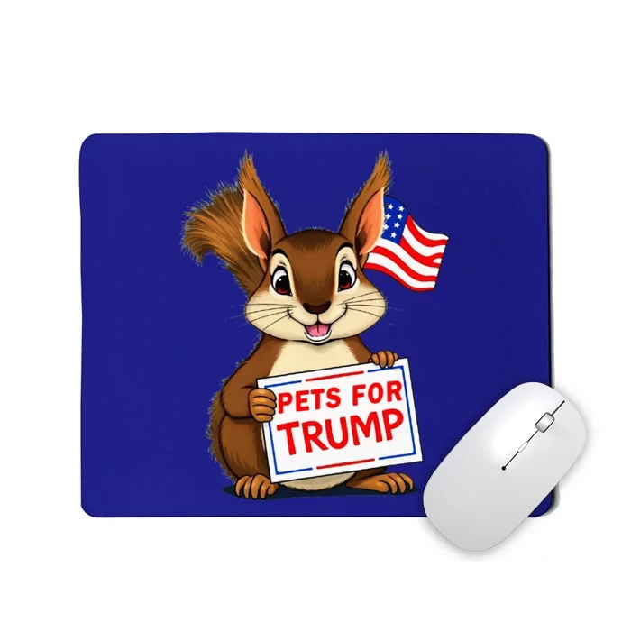 Cute Squirrel Pets For Trump Mousepad