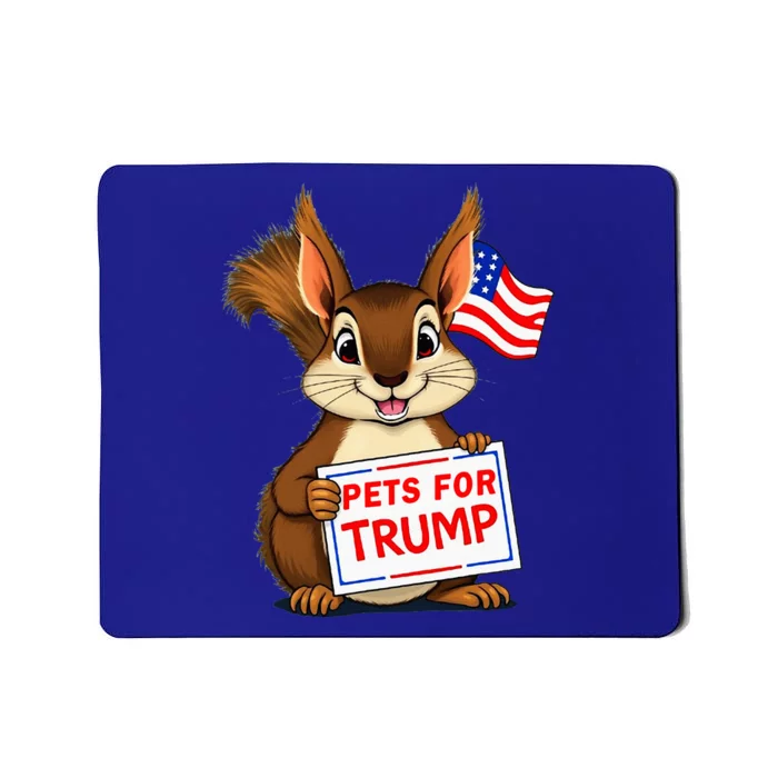 Cute Squirrel Pets For Trump Mousepad