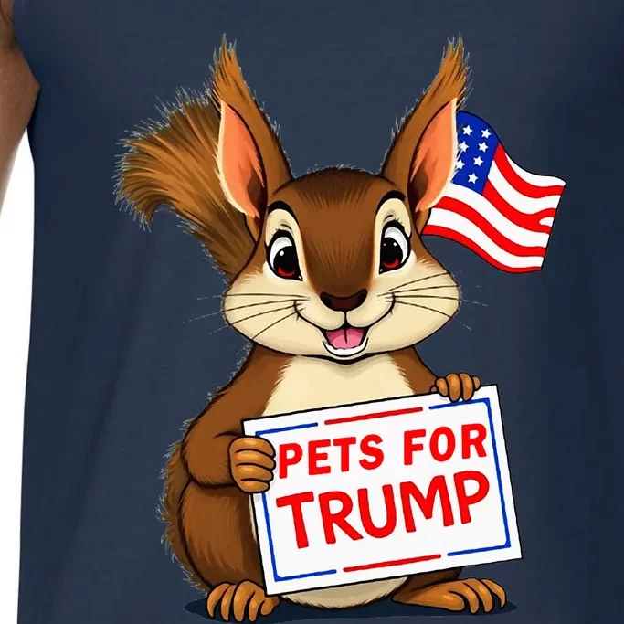 Cute Squirrel Pets For Trump Comfort Colors® Tank Top