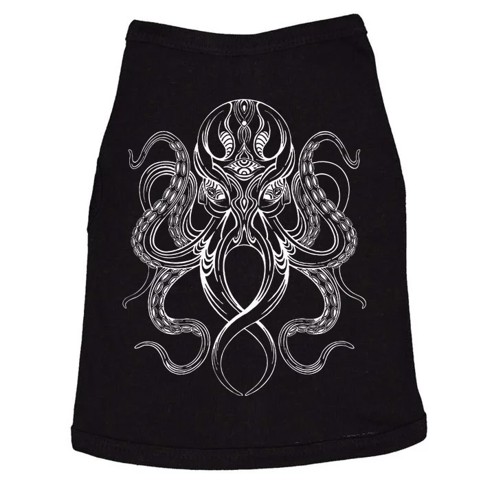 Contemporary Symmetrical Pattern Octopus Doggie Tank