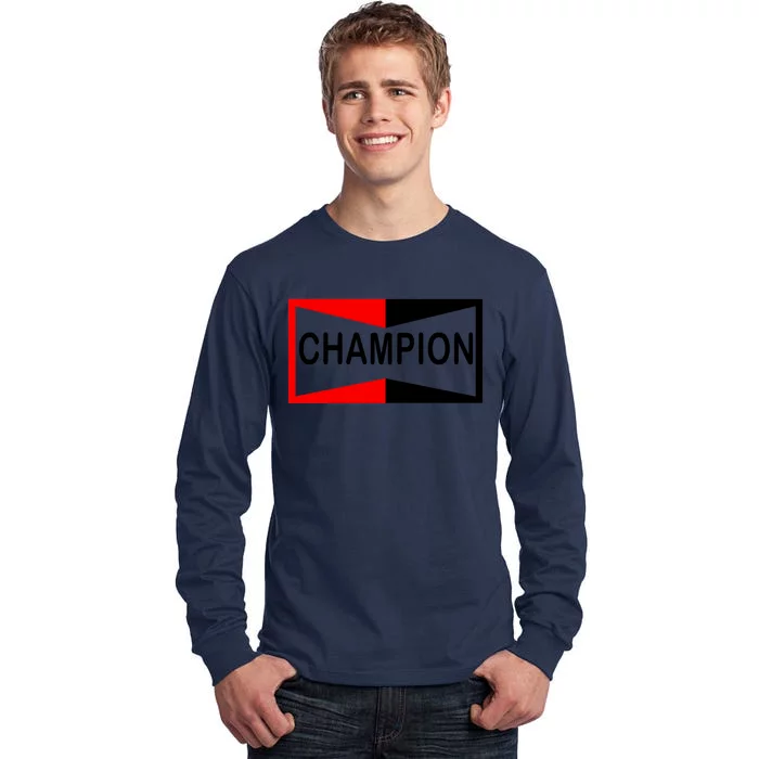 Champion Spark Plug Tall Long Sleeve T-Shirt