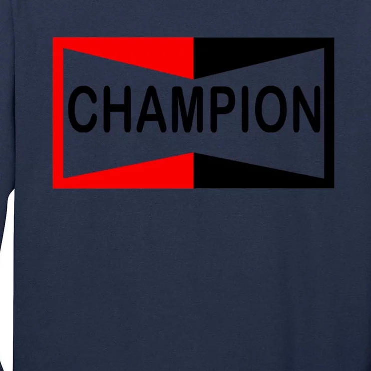 Champion Spark Plug Tall Long Sleeve T-Shirt