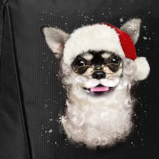 Chihuahua Santa Paws Gift City Backpack