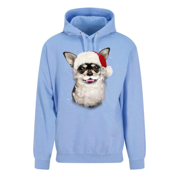 Chihuahua Santa Paws Gift Unisex Surf Hoodie