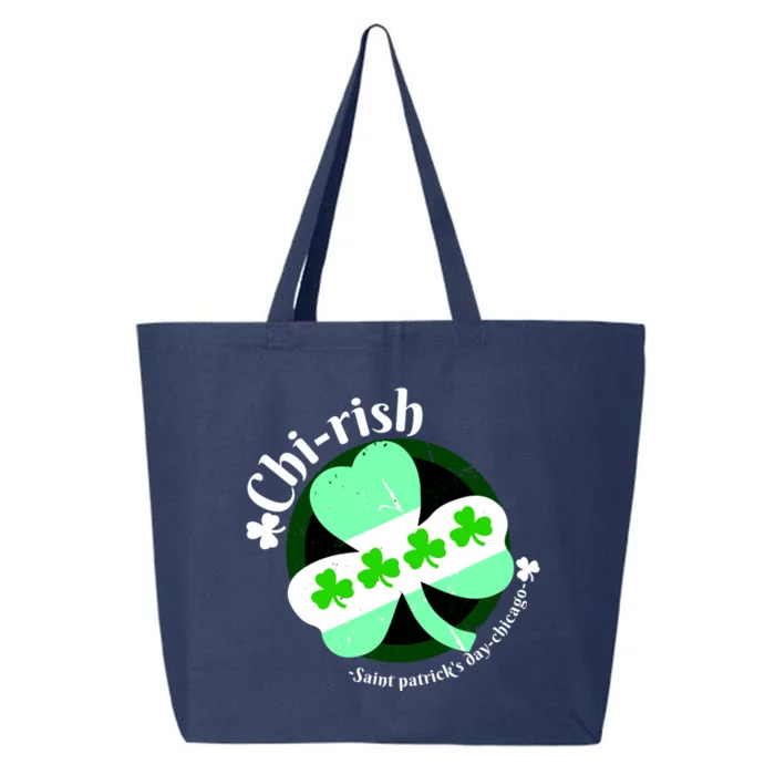 ChiRish St. Patrick's Day Chicago Irish Clover 25L Jumbo Tote