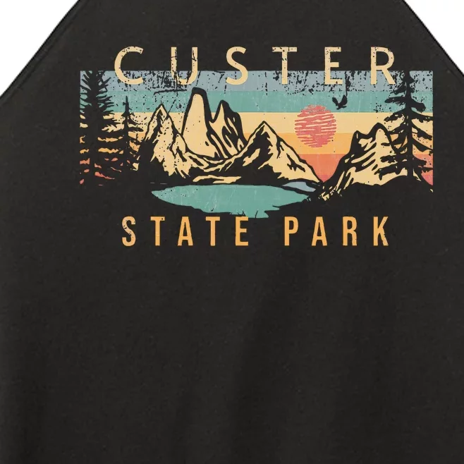 Custer State Park Women’s Perfect Tri Rocker Tank