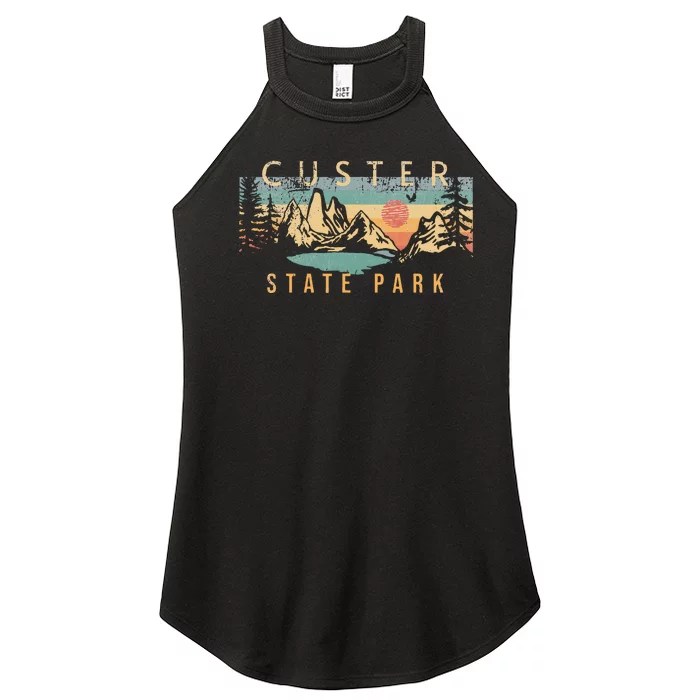 Custer State Park Women’s Perfect Tri Rocker Tank