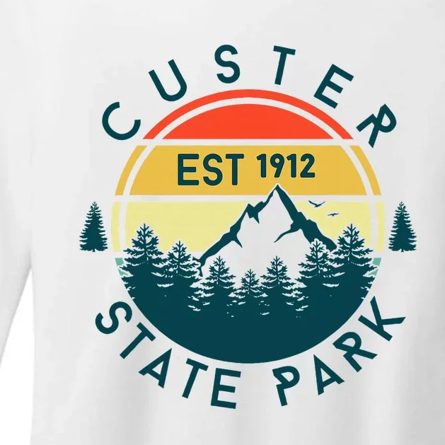 Custer State Park Womens CVC Long Sleeve Shirt