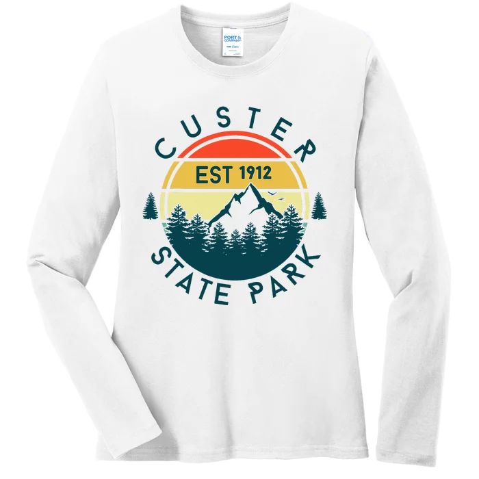 Custer State Park Ladies Long Sleeve Shirt