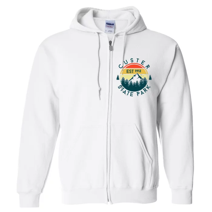 Custer State Park Full Zip Hoodie