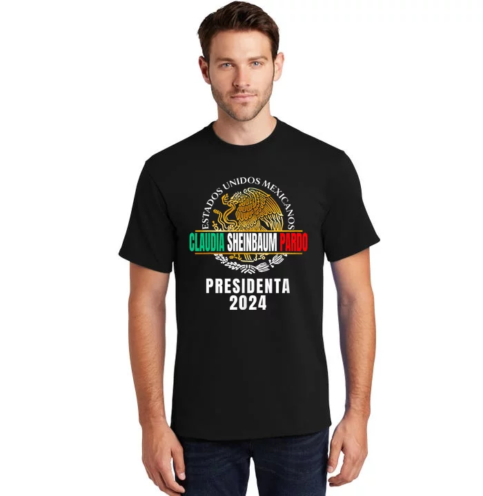 Claudia Sheinbaum Pardo Presidenta De Mexico 2024 Tall T-Shirt