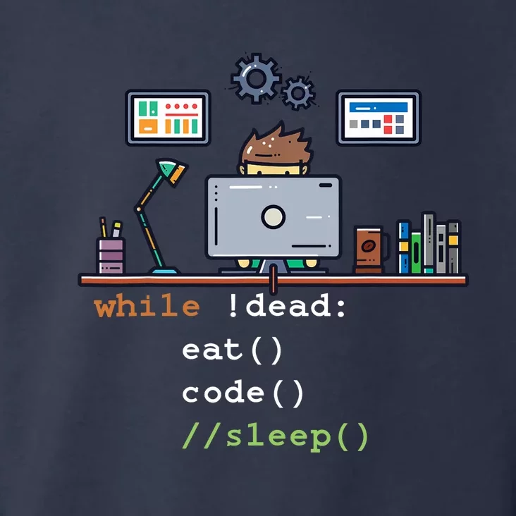 Computer Science Python Programmer Eat Code Sleep Toddler Hoodie