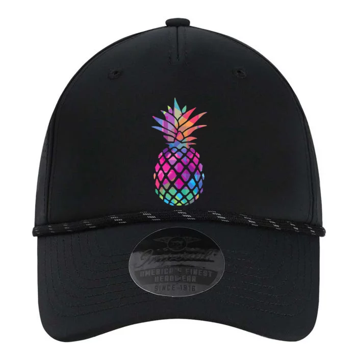 Colorful Simple Pineapple Performance The Dyno Cap